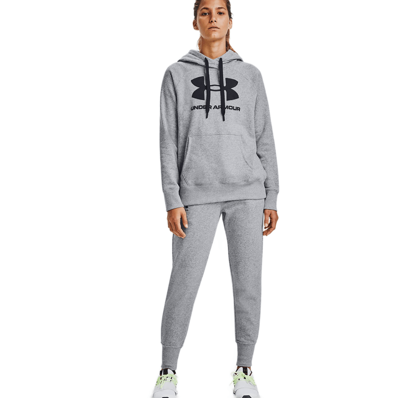 Under Armour Rival Fleece Logo Hoodie Women s Bobwards