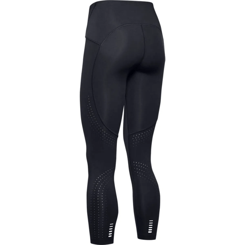 Under Armour Womens Qualifier Speedpocket Perforated Crop Tights Bottoms  Pants
