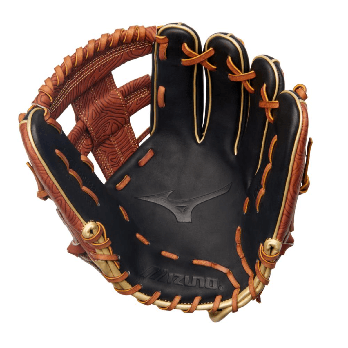 Rawlings Pro Select Series 12.5 Baseball Glove, Black/Grey, Right Hand Throw