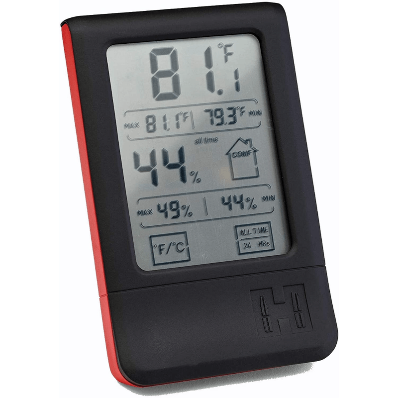 SnapSafe Digital Hygrometer - Indoor Temperature and Humidity